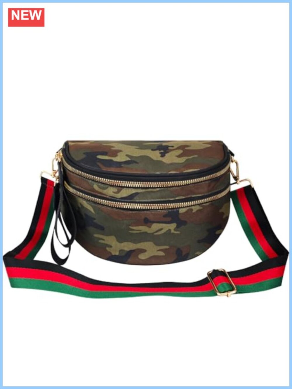 Small Canvas Crossbody Bag Waterproof Adjustable Strap Mini Purse Travel